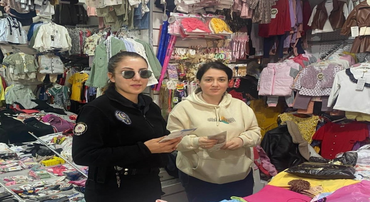 Bozyazıda esnaf madde bağımlılığı konusunda bilgilendiriliyor