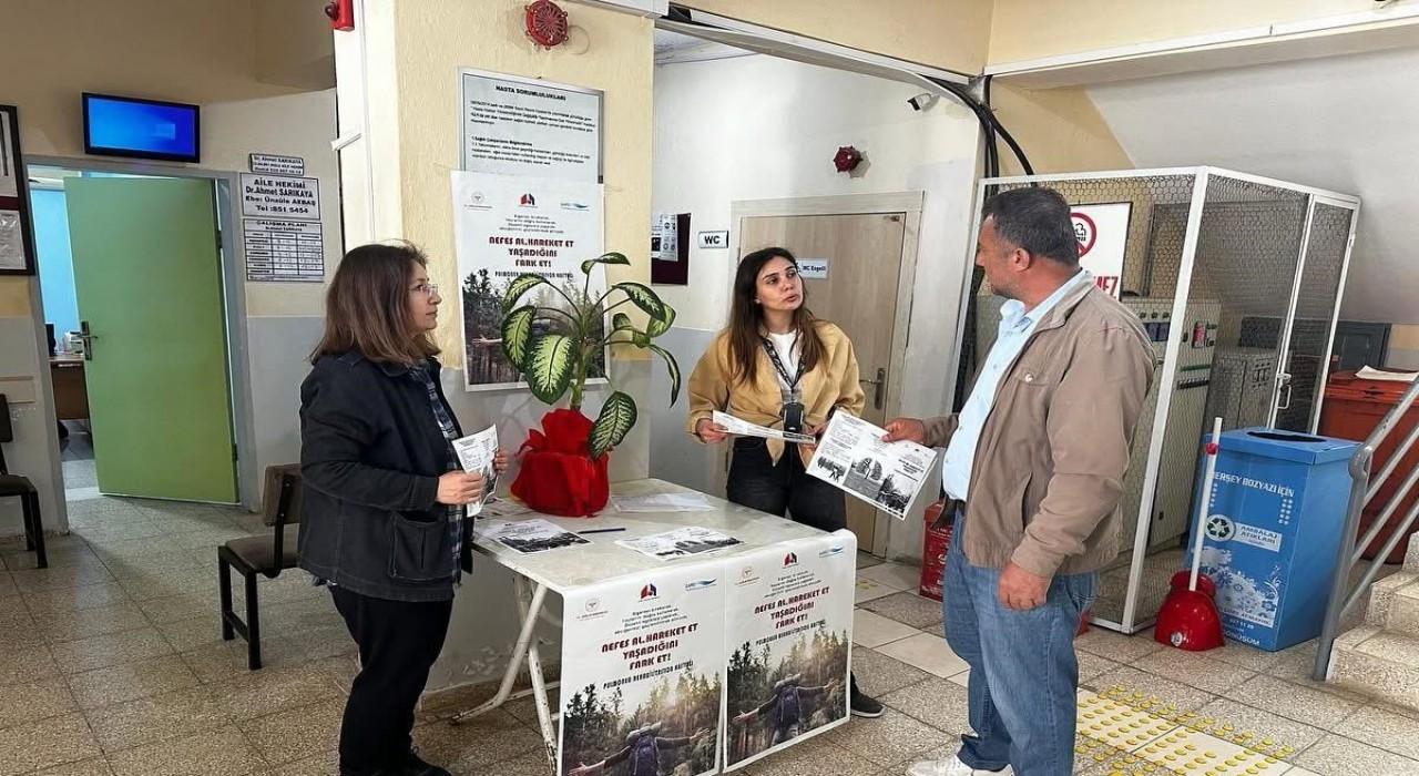 Bozyazıda ‘Pulmoner Rehabilitasyon Haftası kapsamında farkındalık etkinliği düzenlendi