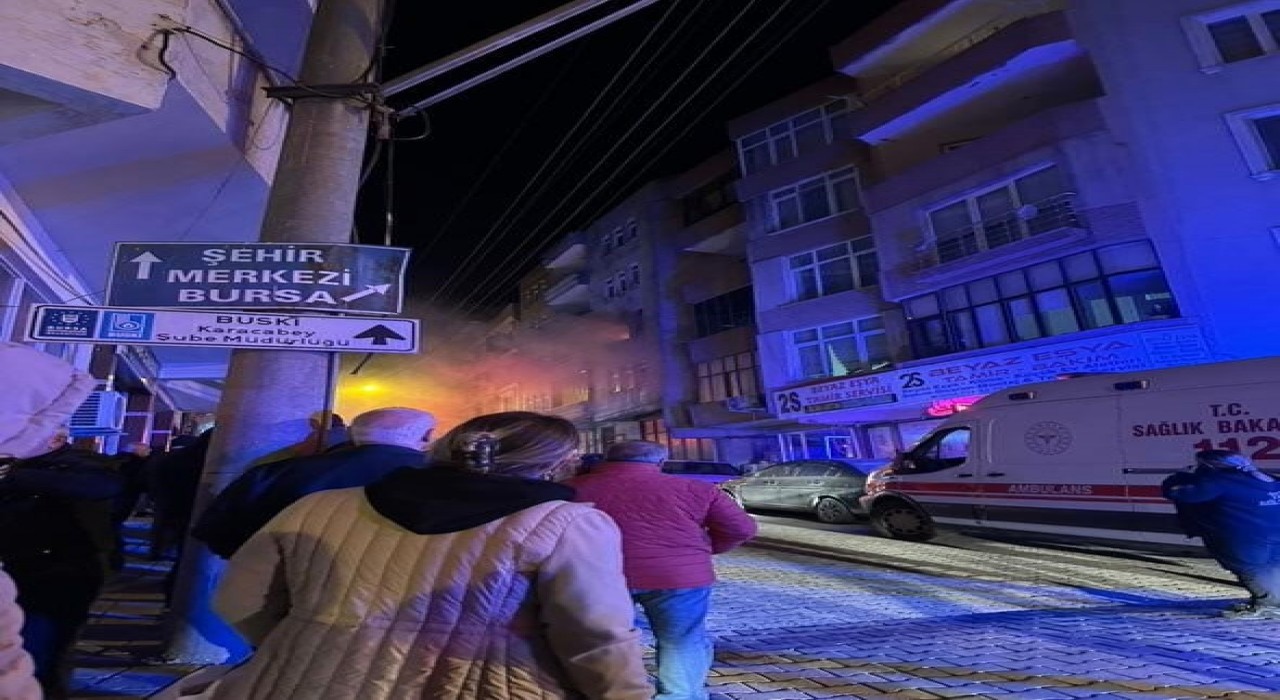 Bursada korkutan yangın