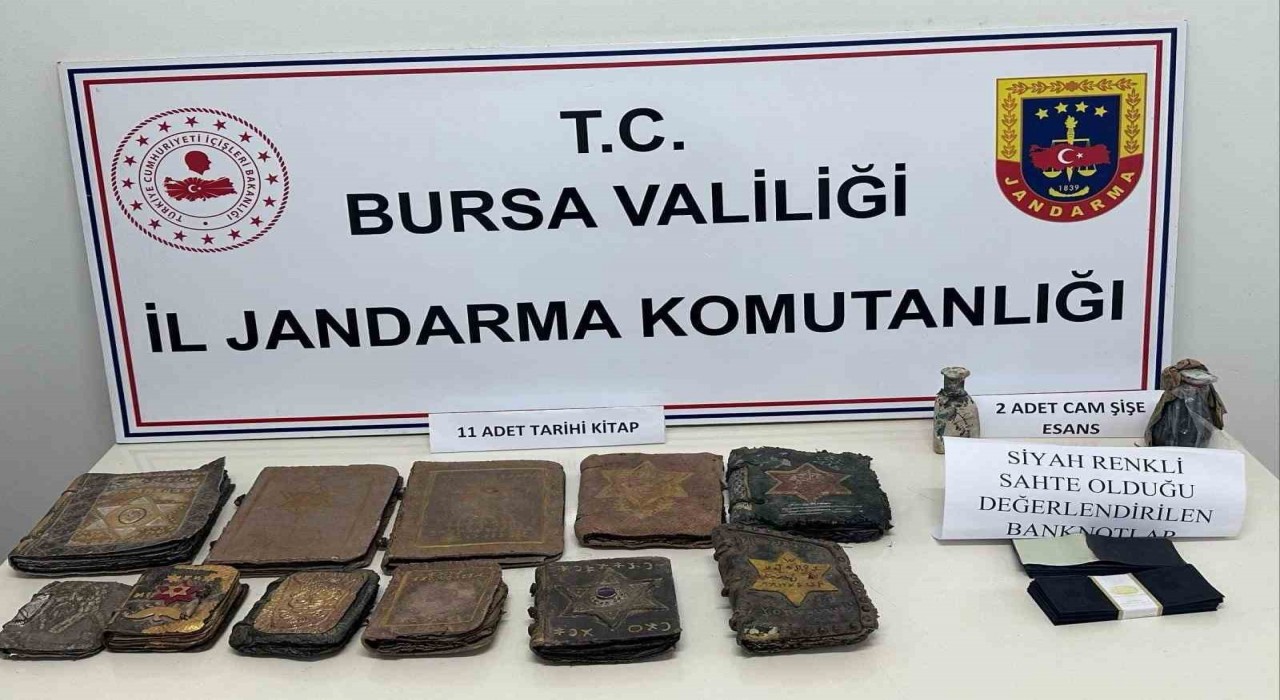 Bursada tarihi eser operasyonu