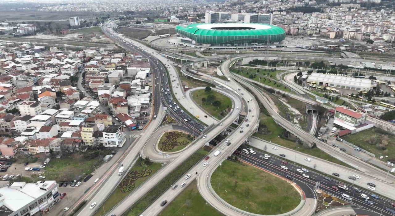 Bursada ulaşıma nefes aldıracak çalışma tamamlandı