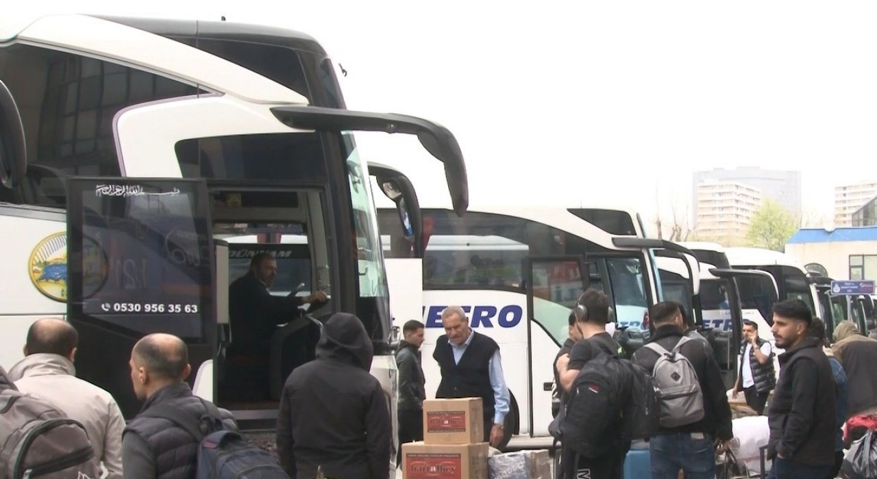Büyük İstanbul Otogarında bayram hareketliliği