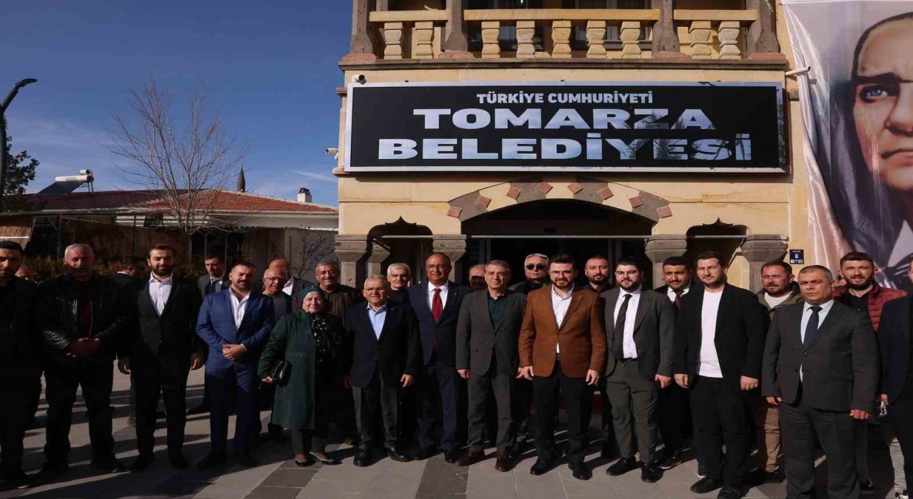 Büyükkılıç ve Okandandan Tomarza ziyareti