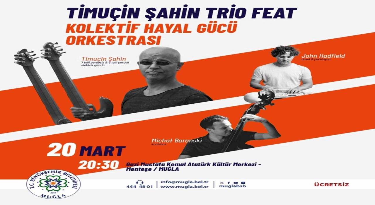 Büyükşehir dünyaca ünlü müzisyenleri Muğlaya getiriyor