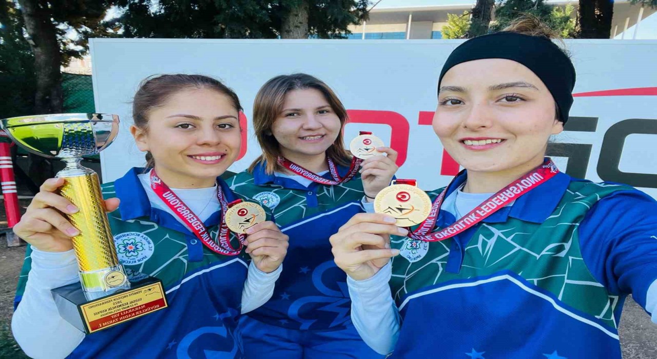 Büyükşehir Okçuları Antalyadan birincilik ve üçüncülükle döndü