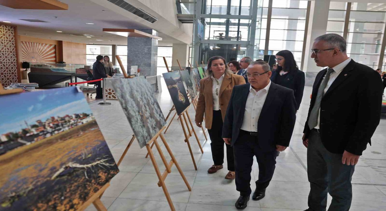 Büyükşehirde iklim değişikliği fotoğraf sergisi açıldı