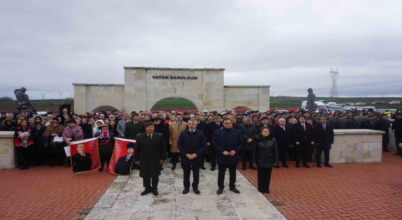 Çanakkale Zaferinin 110. yılı dolayısıyla tören düzenlendi