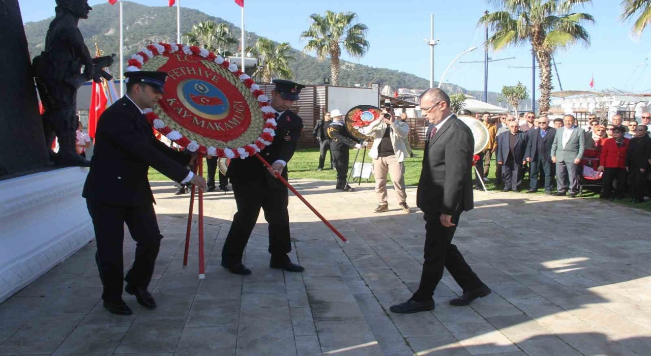 Çanakkale Zaferinin 110. Yılı Fethiyede kutlandı