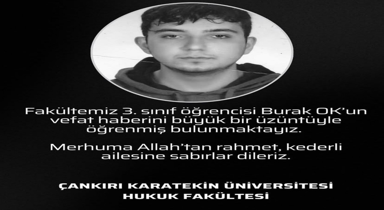 Çankırıda 23 yaşındaki üniversite öğrencisi evinde ölü bulundu