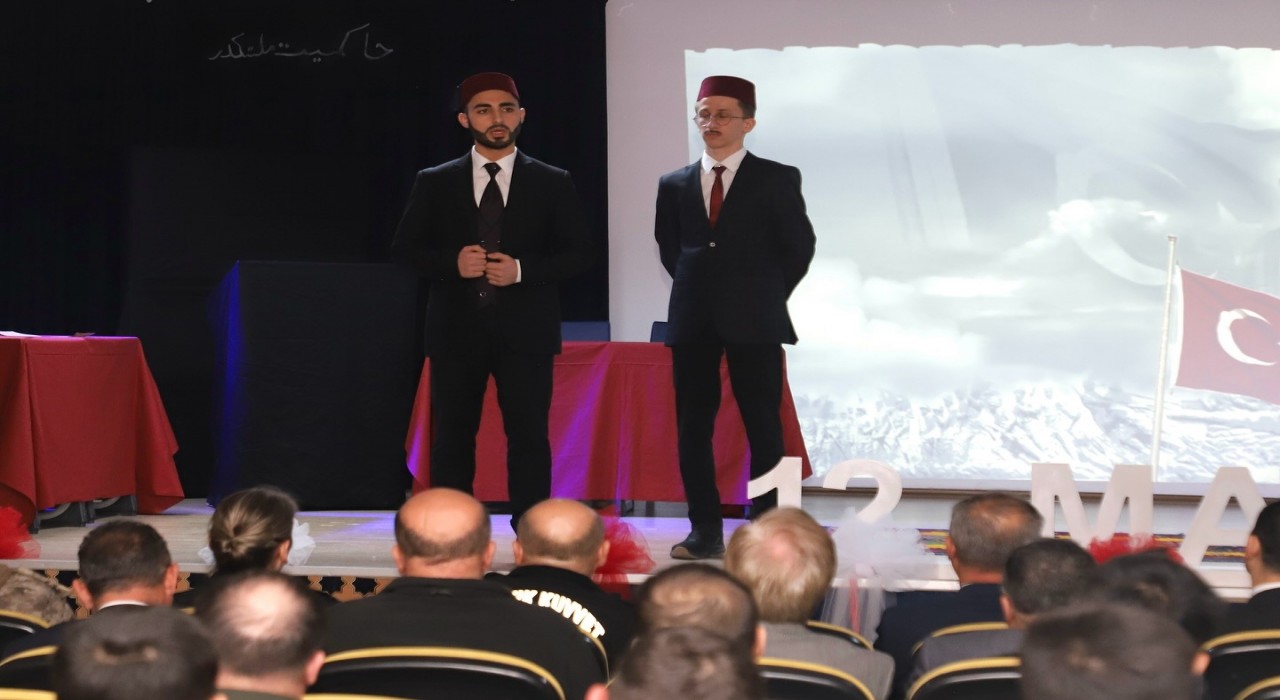 Çankırıda İstiklal Marşının kabulü kutlandı