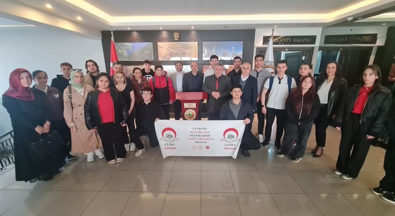 ÇEDES öğrenci gruplarından Orman Bölge Müdürlüğüne ziyaret
