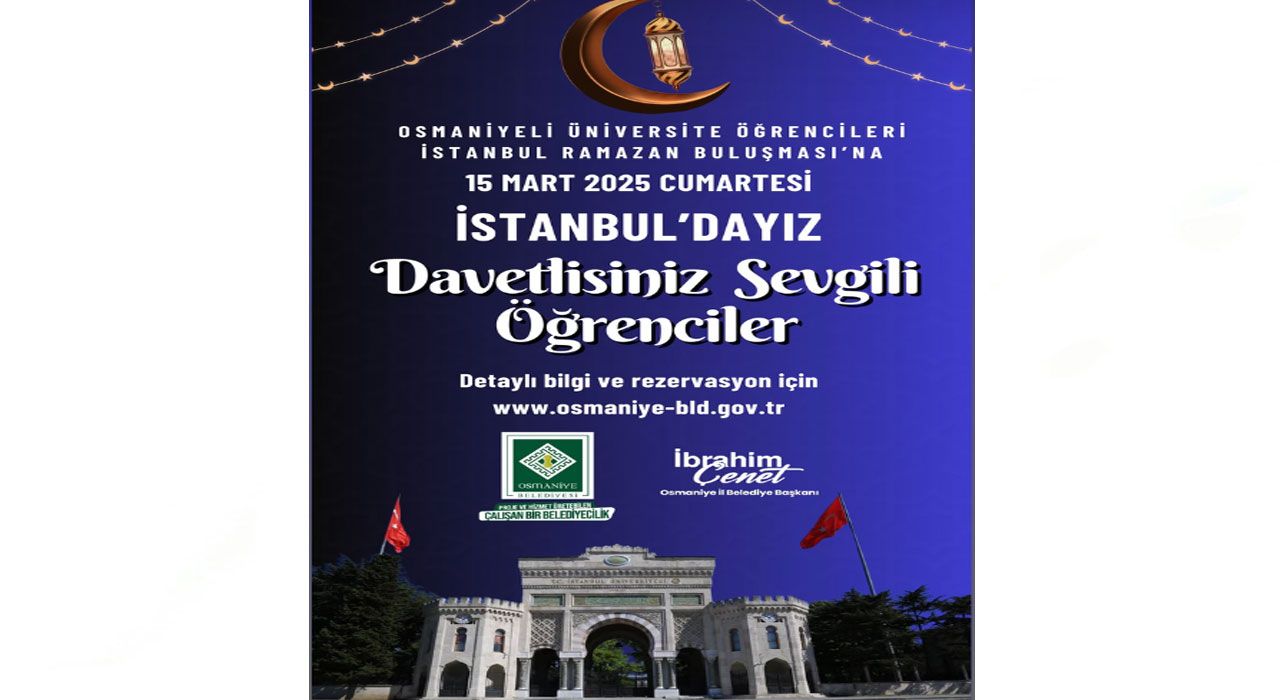 Çenet, Üniversite Öğrencileriyle İftar Buluşmalarında Bir Araya Gelecek