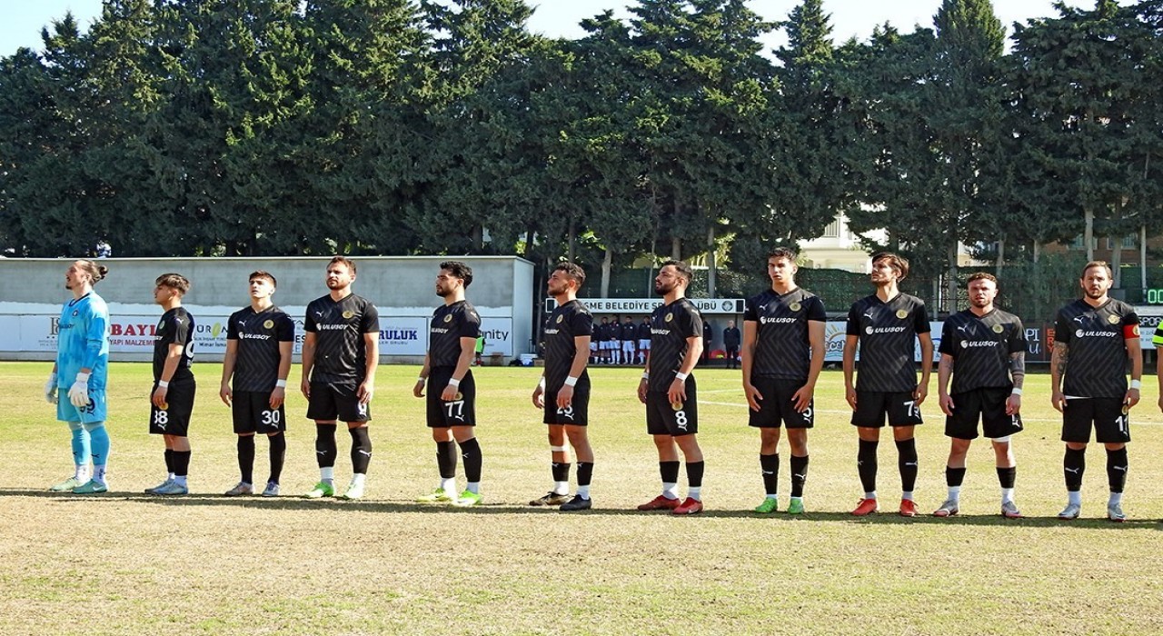 Çeşme Belediyespor, deplasmandan 1 puanla döndü