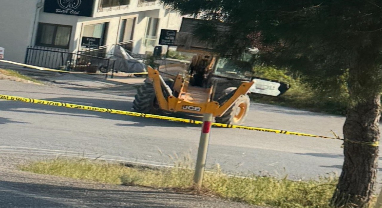 Çeşmede kepçe operatörüne silahlı saldırı