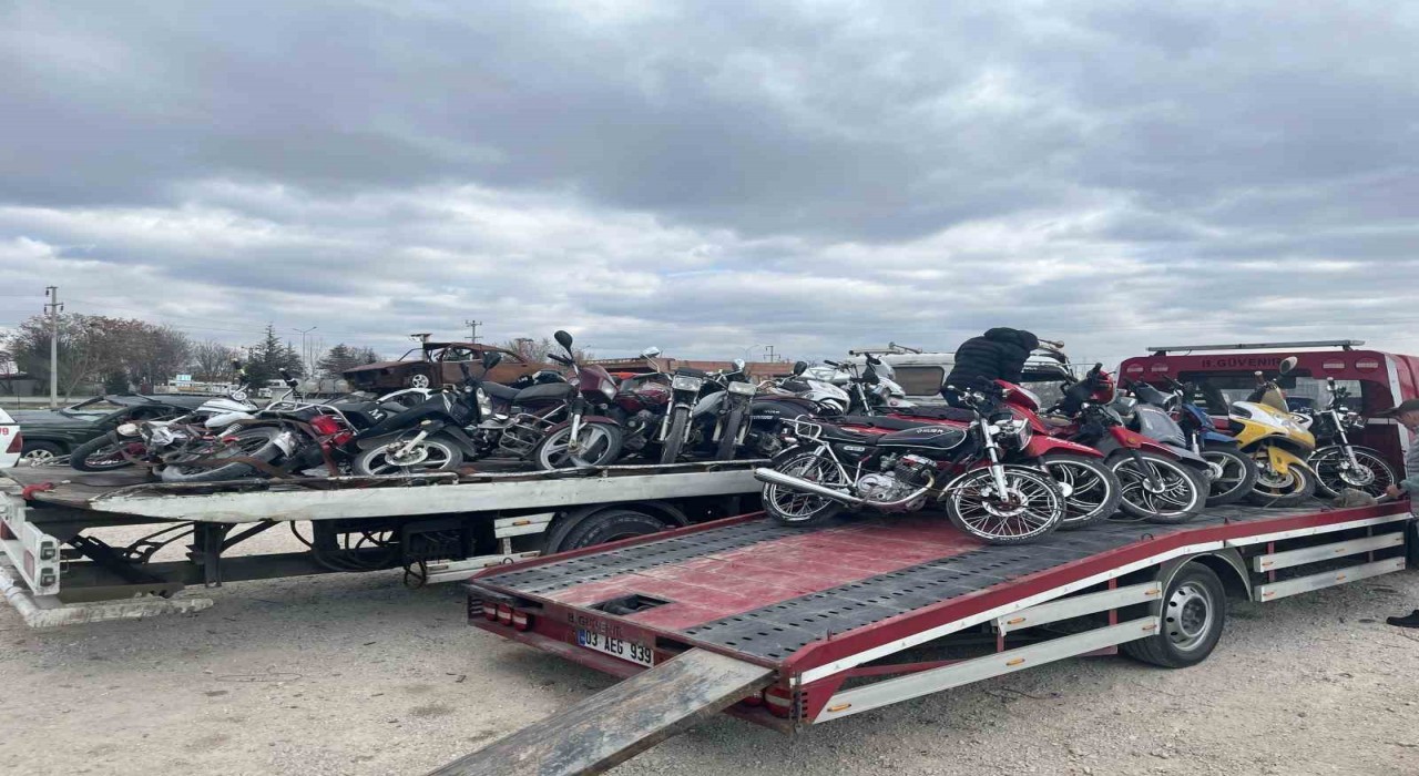 Çevreye rahatsızlık veren motosikletler trafikten men edildi