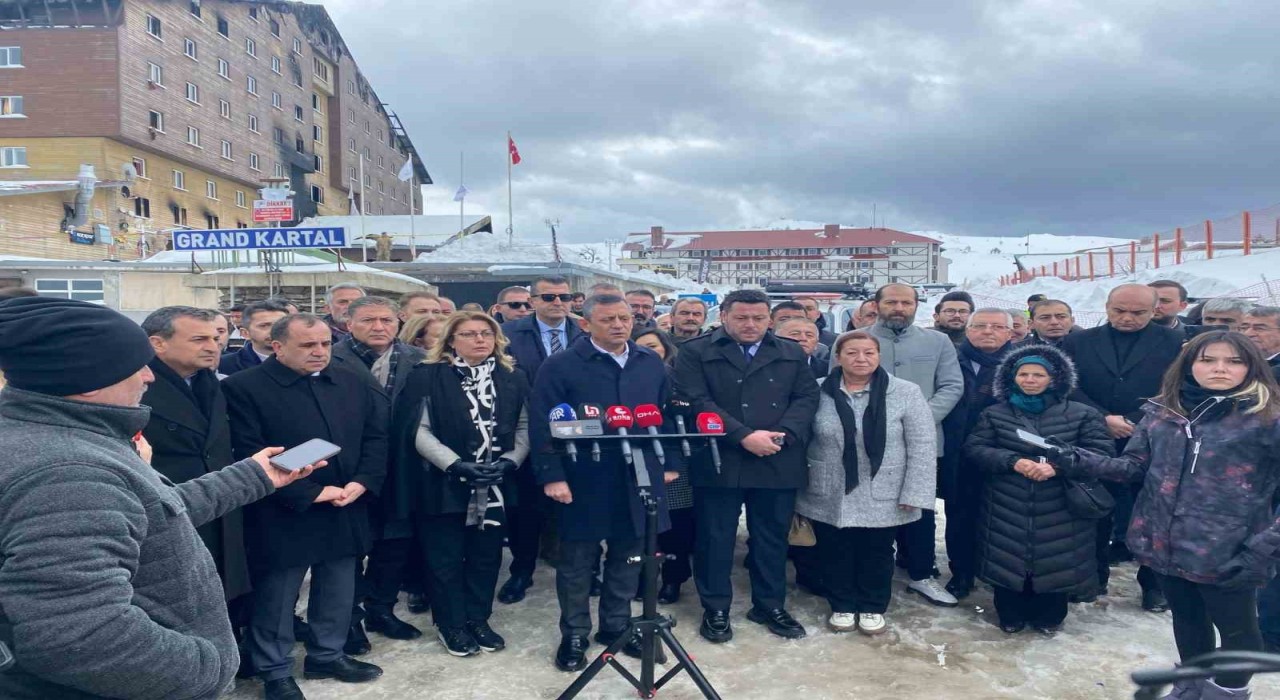 CHP Genel Başkanı Özel: Hesap sormayanlardan hesap sormak zorundayız