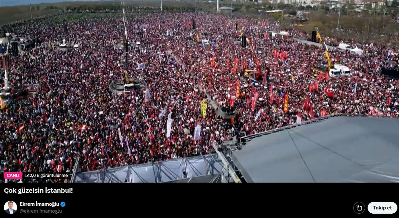 CHP’nin Maltepe Mitingine Büyük Katılım: Ana Akım Medyanın Sessizliği Tepki Çekti