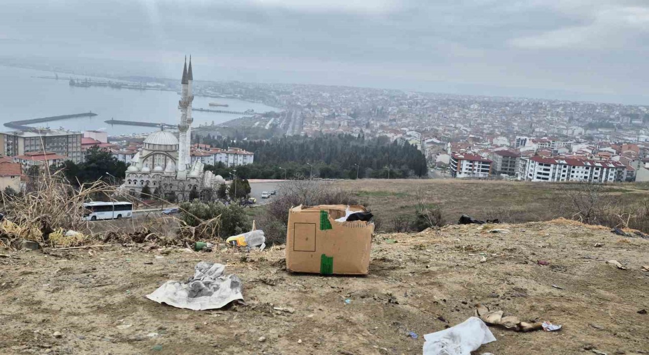 Çırçır Tepesi çöplüğe döndü