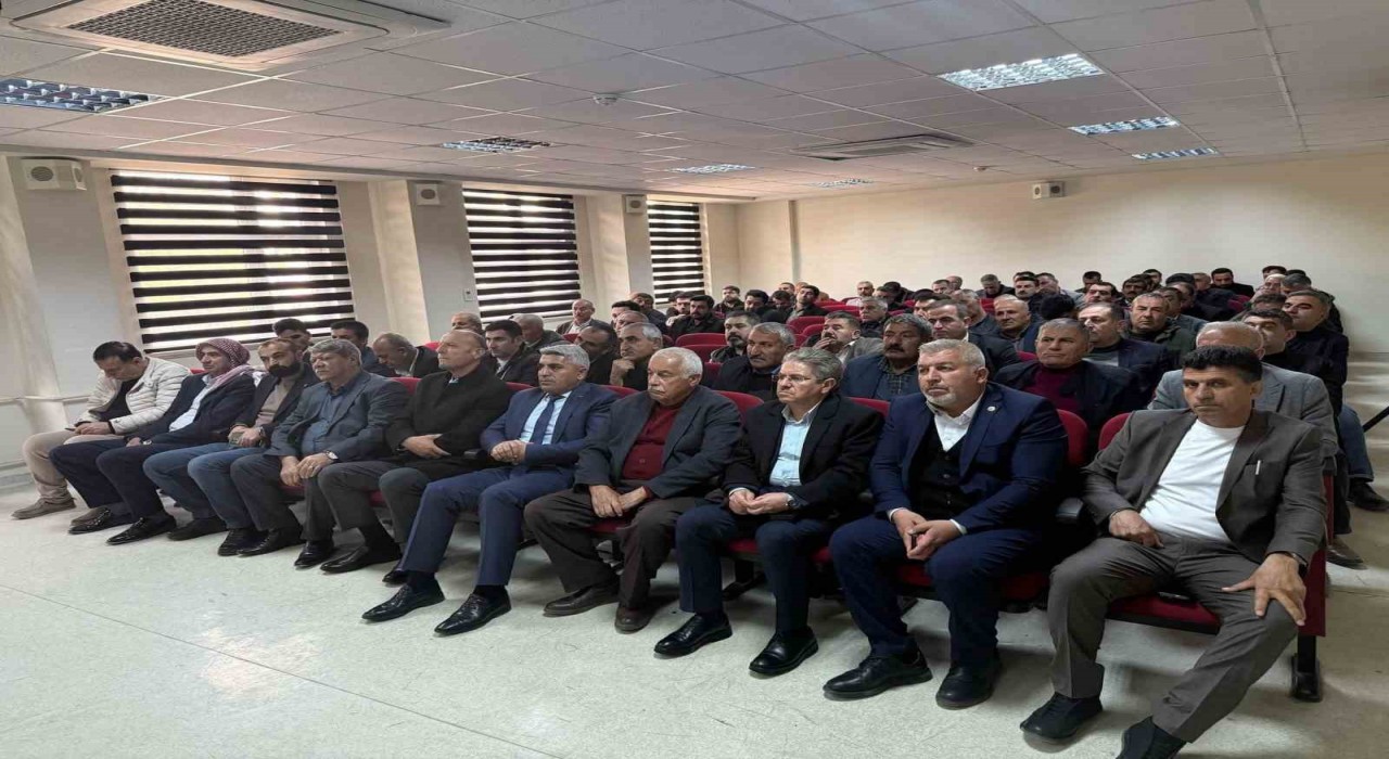 Cizrede çiftçi ve yatırımcılara yönelik KKYDP toplantısı