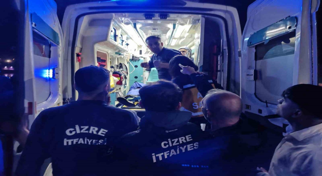 Cizrede nehre atlayan genç kızı itfaiye ekibi kurtardı