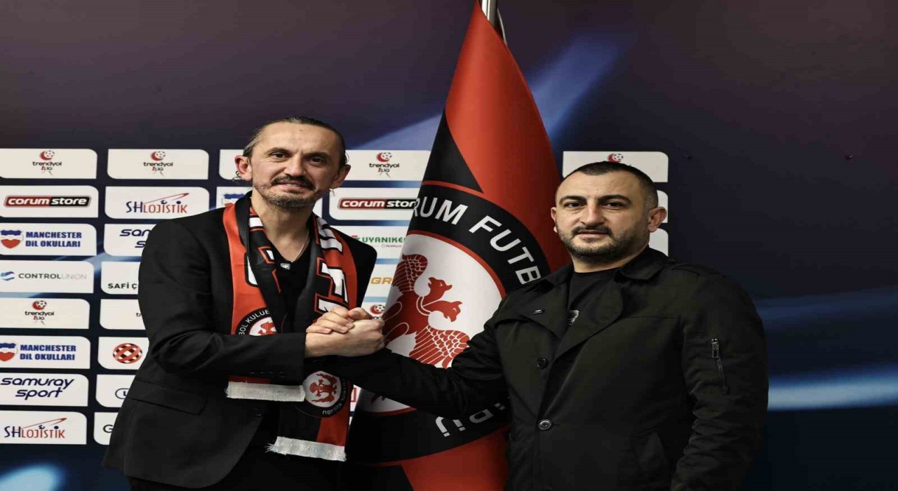 Çorum FK, teknik direktörlük görevine Tuncay Şanlıyı getirdi