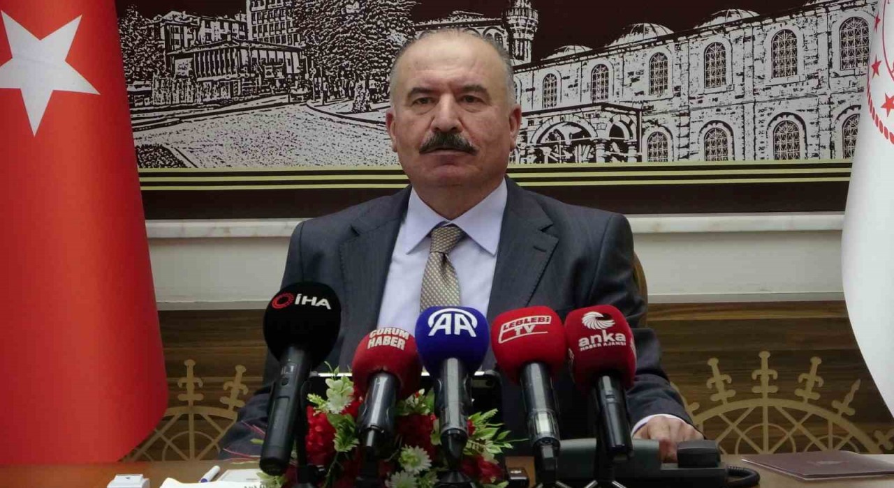 Çorum Valisi Ali Çalgandan inşaatlardaki usulsüzlük iddialarıyla ilgili açıklama: