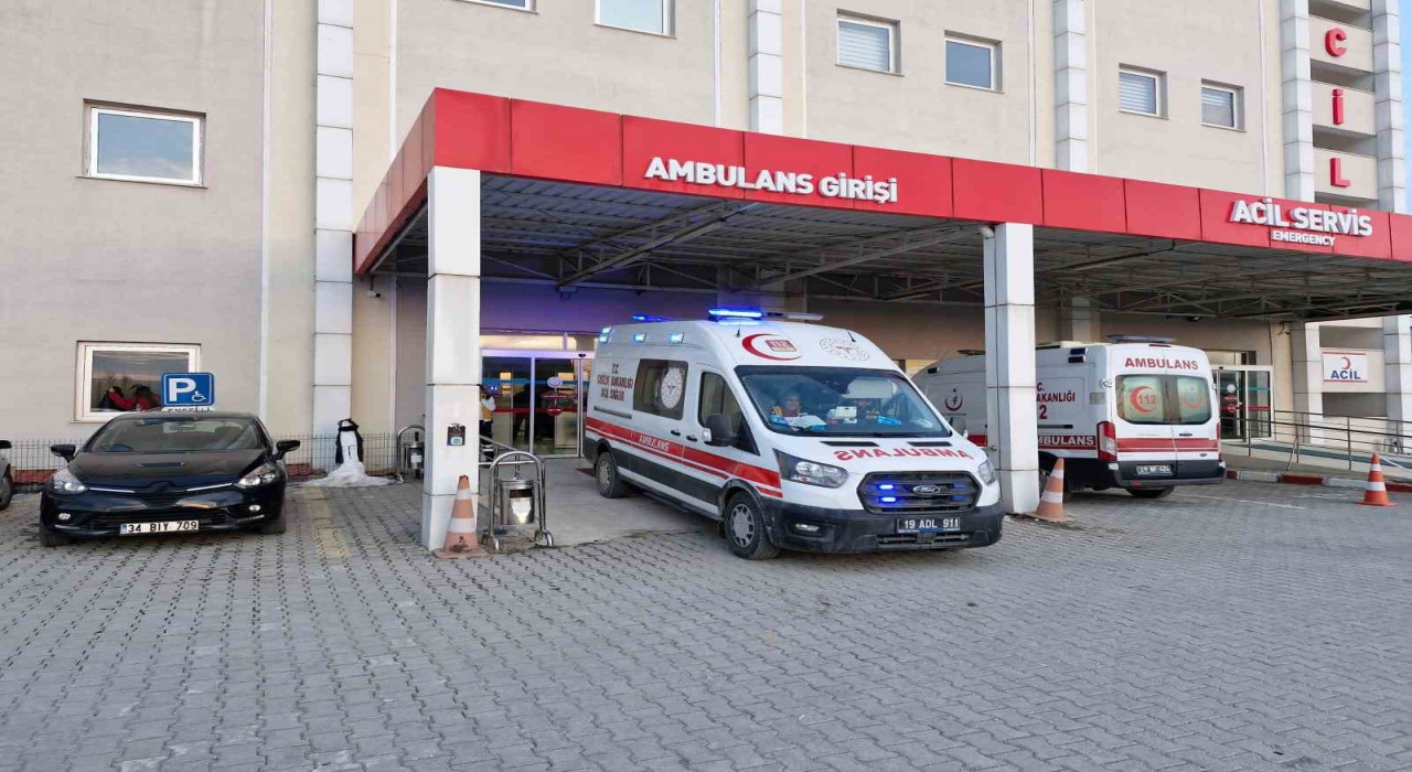 Çorumda bıçaklı kavga: 1 yaralı