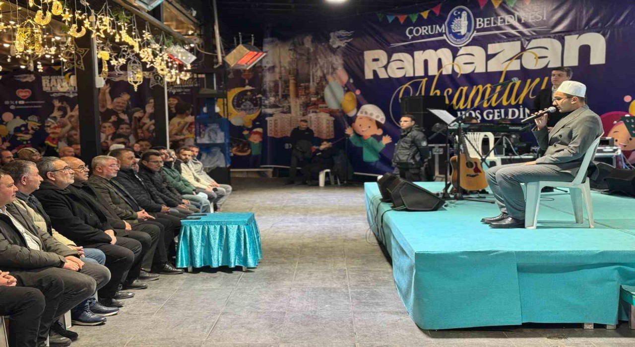 Çorumda Ramazan akşamlarında müzik ve maneviyat buluşması