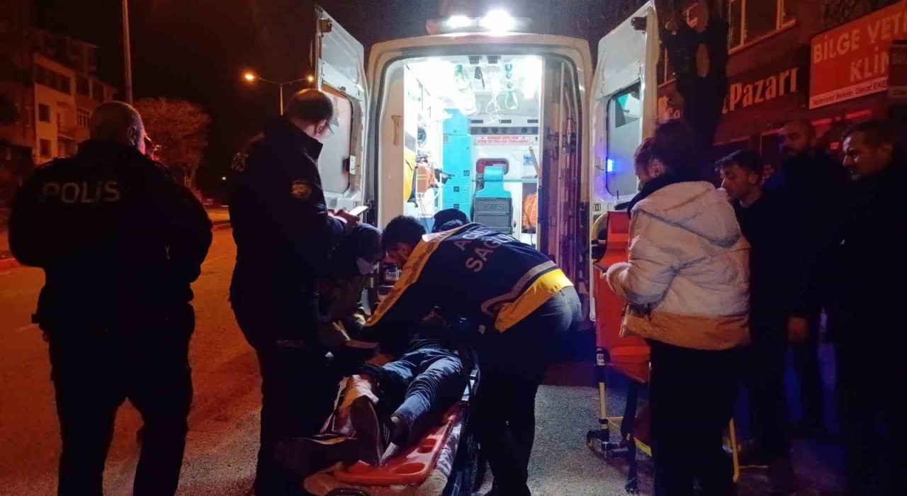 Çorumda silahla vurulan şahıs yaralandı