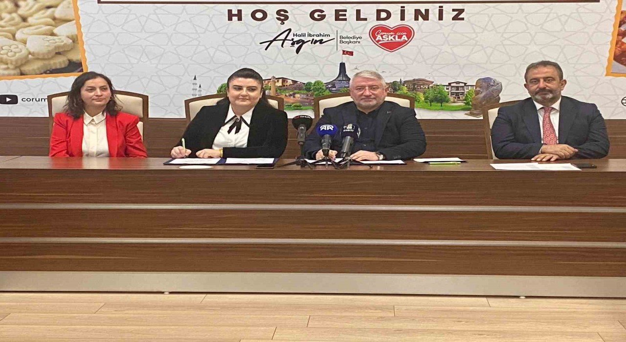 Çorumun geleneksel lezzetleri için önemli proje
