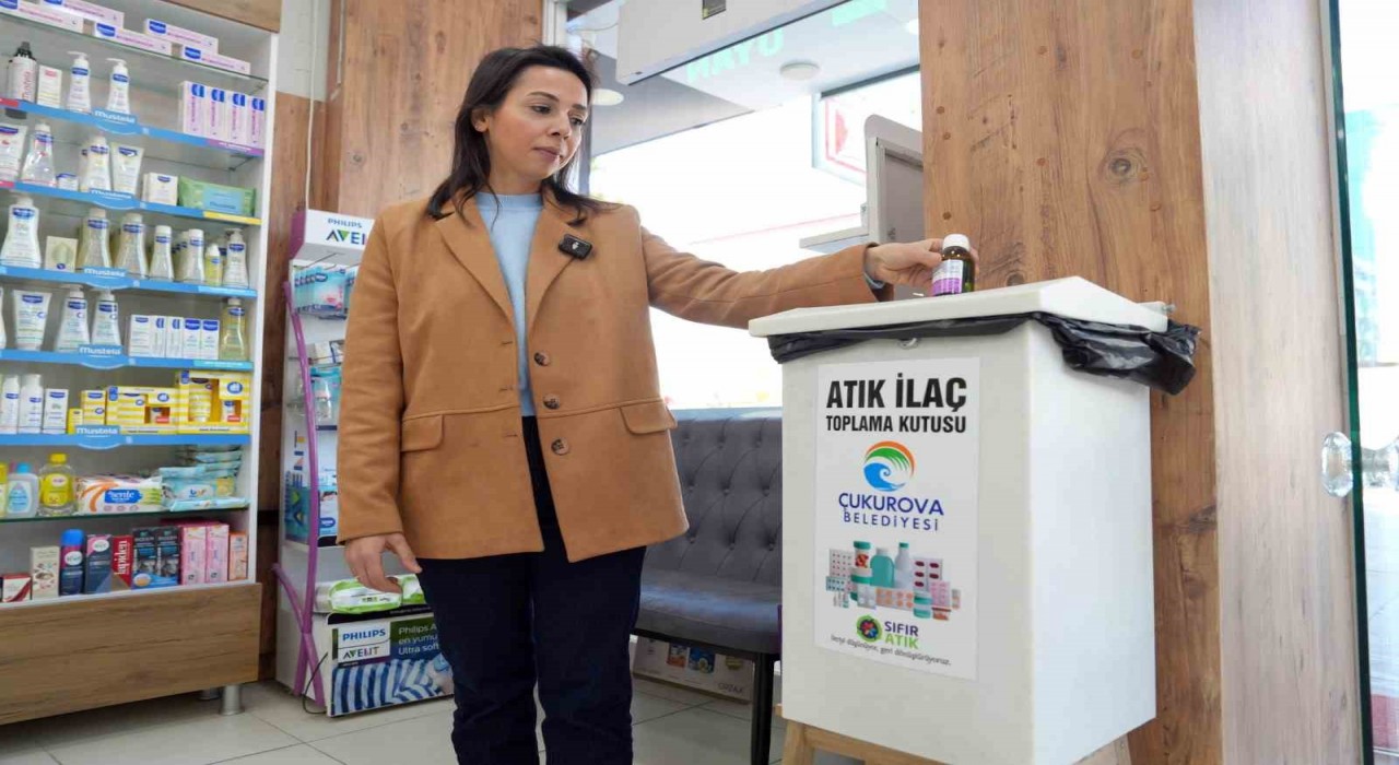 Çukurovada 2.1 ton atık ilaç toplandı