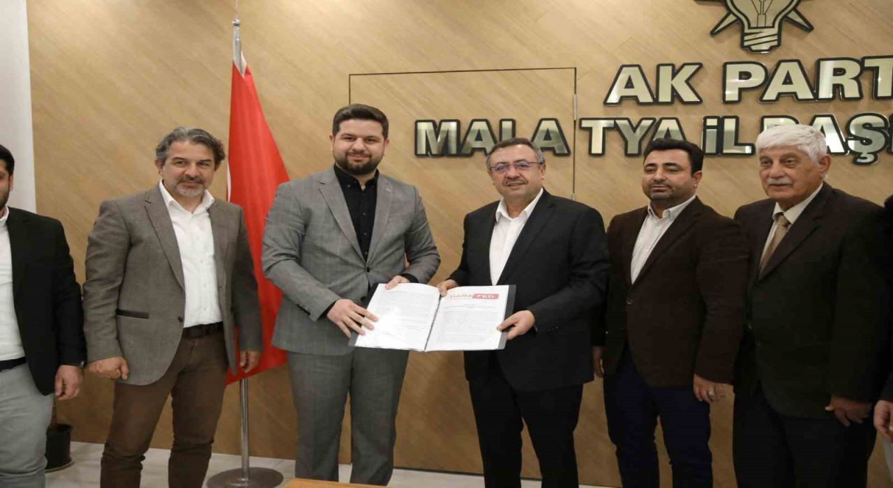 DAİMFED Malatya, AK Partiye rapor sundu