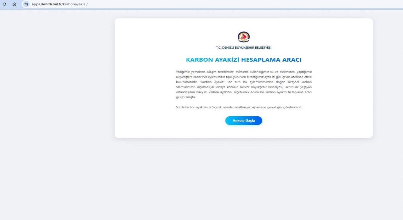 Denizli Büyükşehir Belediyesinden iklim dostu adım