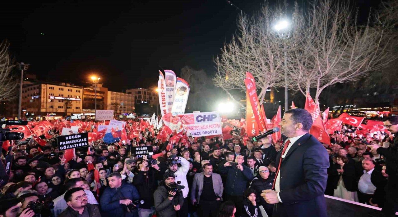 Denizlide CHPli belediye başkanlarından İmamoğluna tam destek