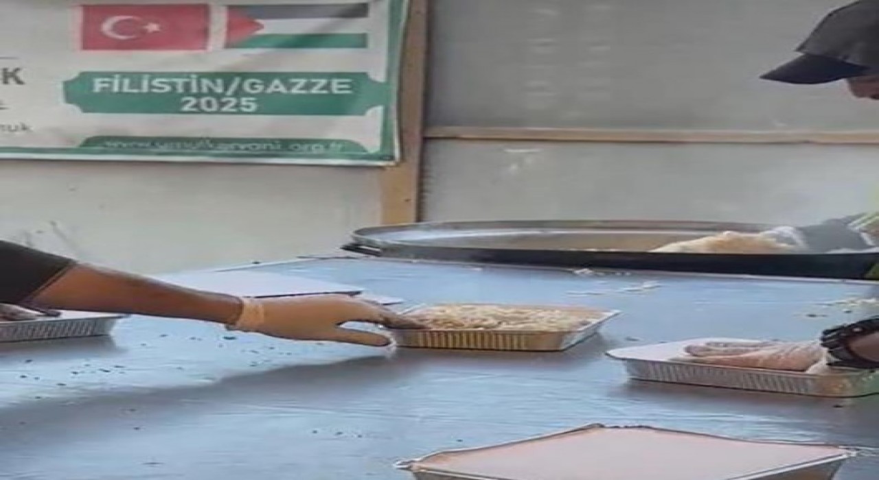 Diclede duyarlı vatandaşlardan Gazzelilere 500 kişilik iftar