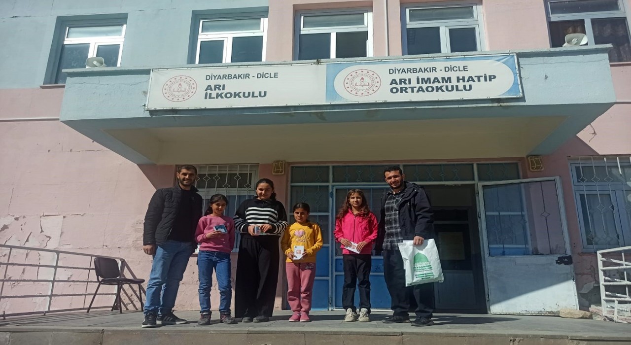 Diclede siyer yarışmasında dereceye giren öğrenciler ödüllendirildi
