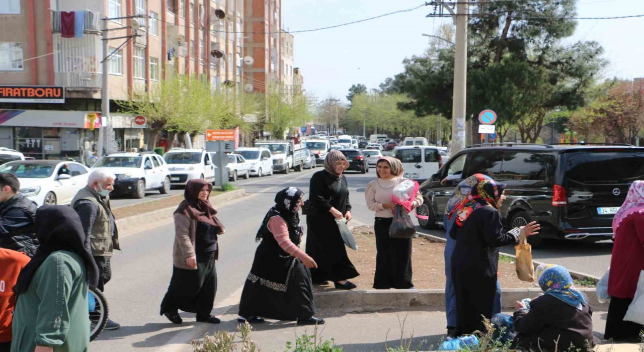 Diyarbakırda bayram trafiği