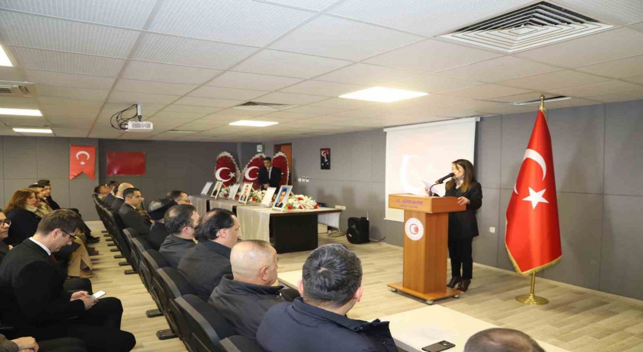 Doğubayazıtta Gürbulak Gümrük Şehitleri anıldı