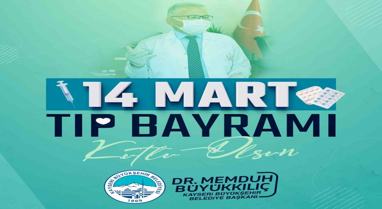 Doktor başkandan Tıp Bayramında sağlık yatırımları vurgusu
