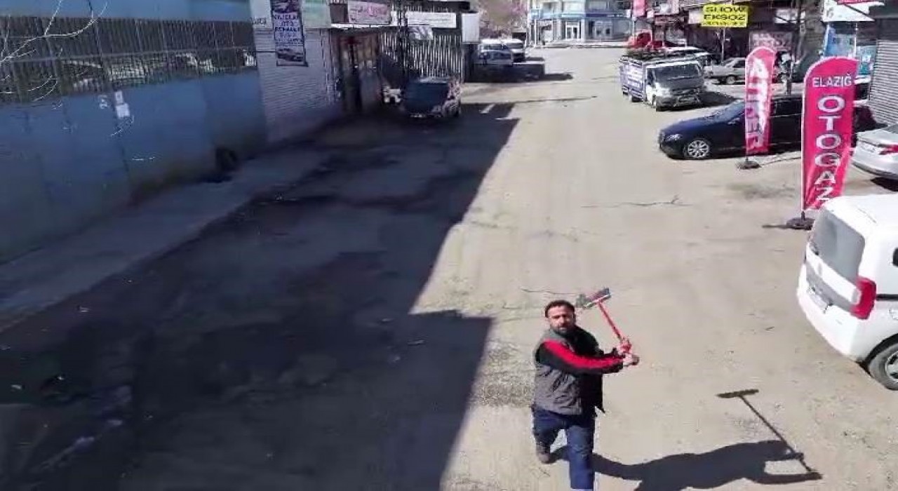 ‘Dron gören masum işçi neye uğradığını şaşırdı
