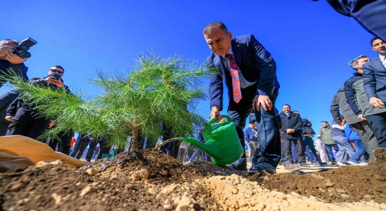Dünya Ormancılık Gününde fidanlar toprak ile buluştu
