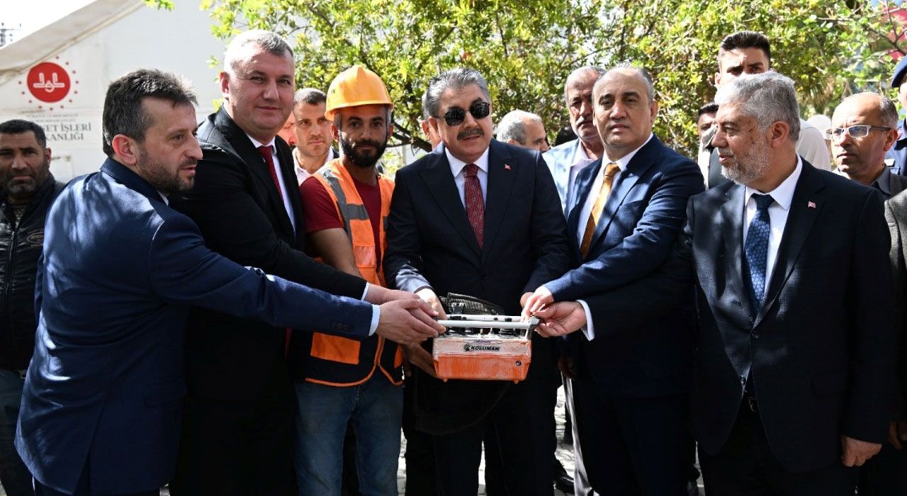 Düziçi’nde Hacılar Merkez Camii’nin Temeli Atıldı