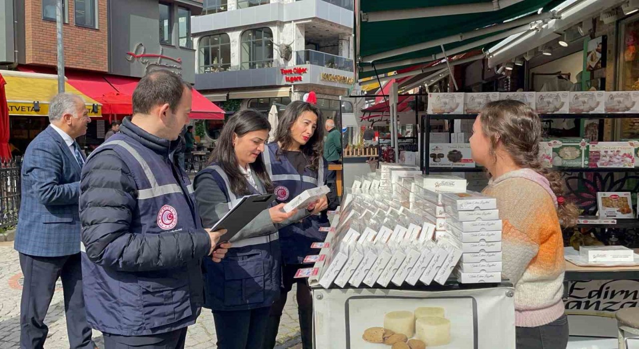 Edirnede bayram öncesi sıkı denetim