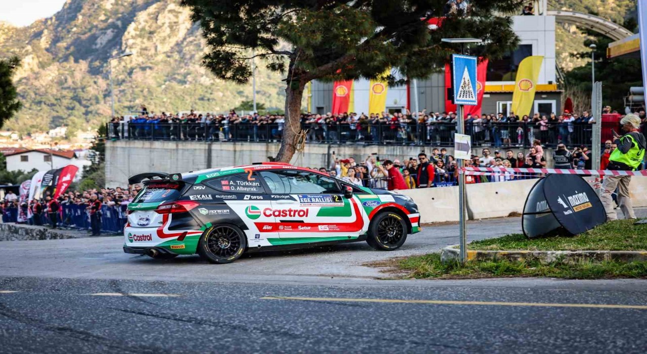 Ege rallisinin ikinci günü tamamlandı