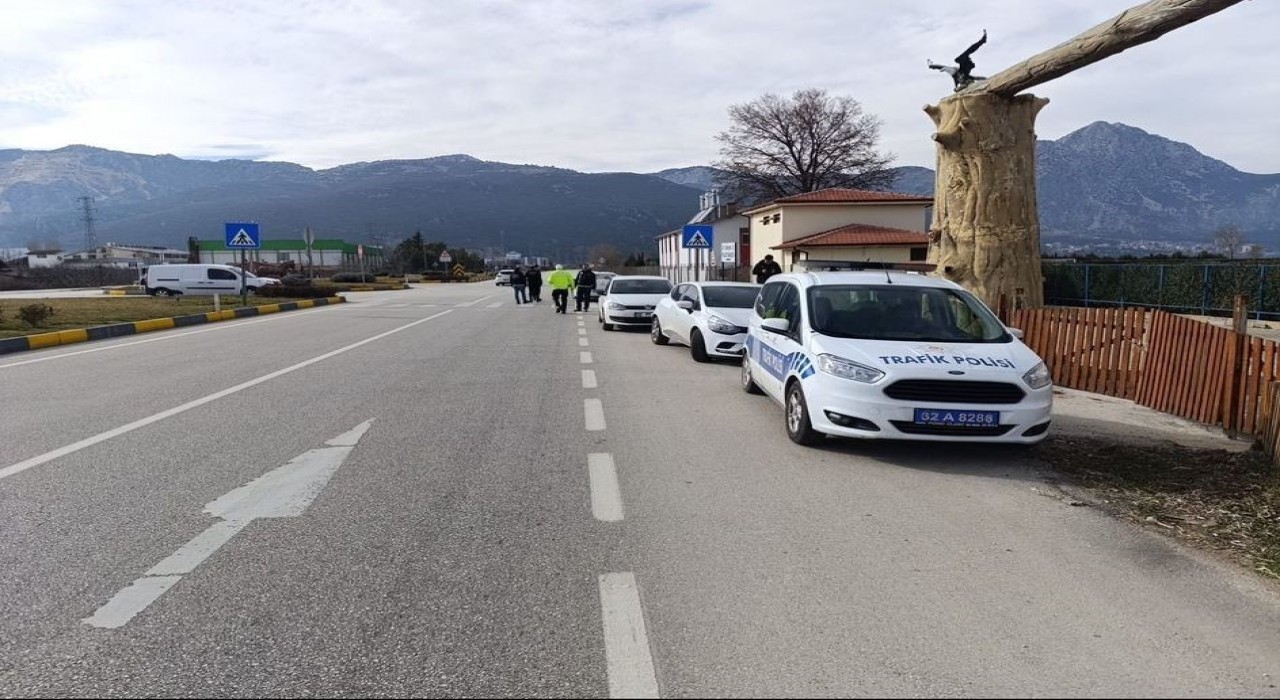 Eğirdirde suç oranları düşüşe geçti