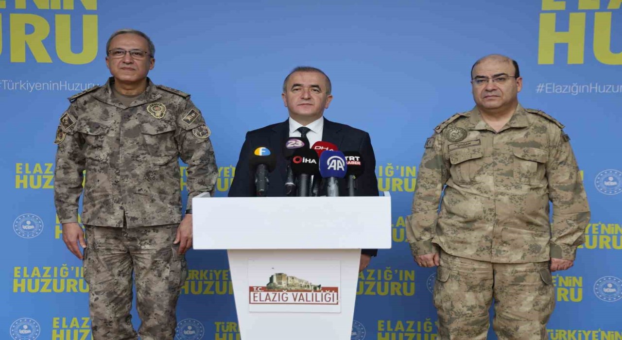 Elazığda asayiş ve değerlendirme toplantısı