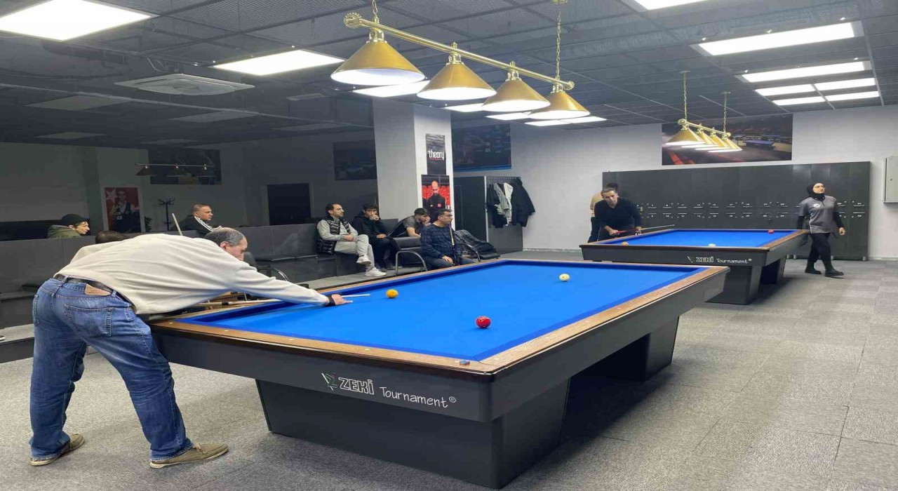 Elazığda Çanakkale Şehitlerini Anma Bilardo Turnuvası düzenlendi