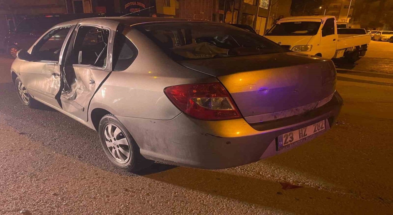 Elazığda trafik kazası: 1 yaralı