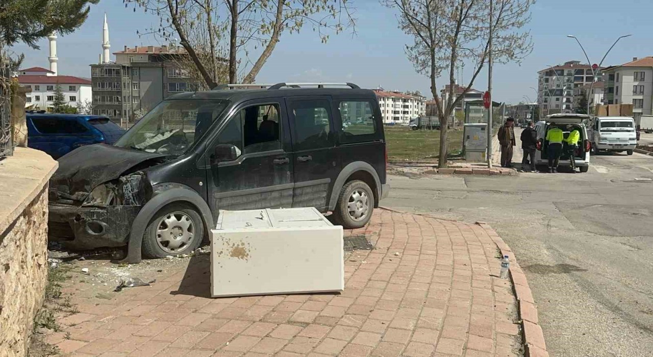 Elazığda trafik kazası: 1 yaralı