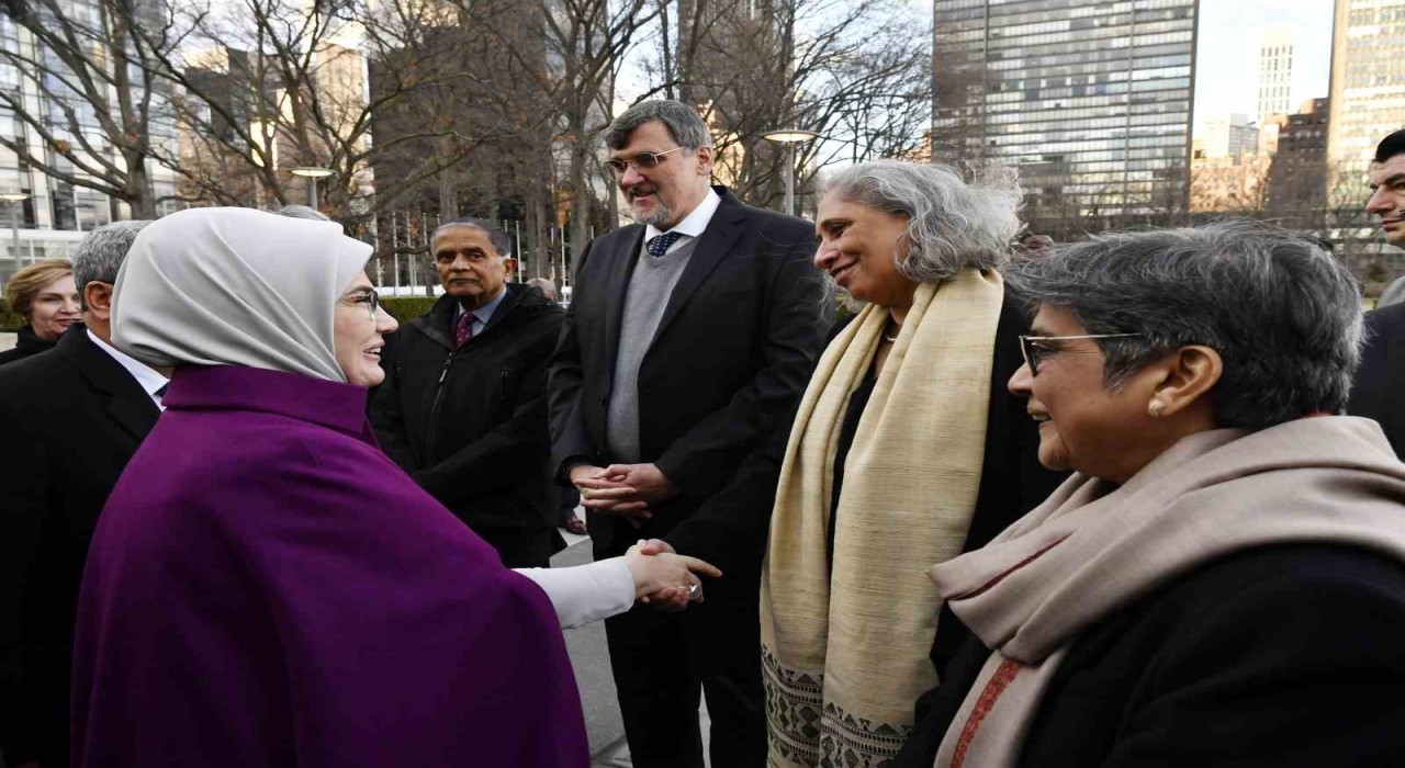 Emine Erdoğandan BMdeki Sıfır Atık Enstalasyon Sergisi ziyaretine ilişkin paylaşım